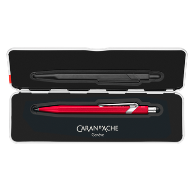 Caran d'Ache Mechanical Pencil 849 Colormat-X with Slimpack Gift Case - Red