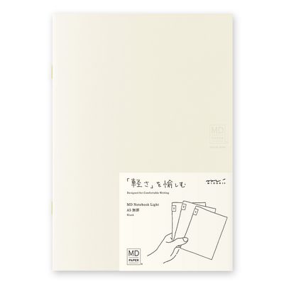 Midori MD Notebook Light A5 Blank - Set of 3