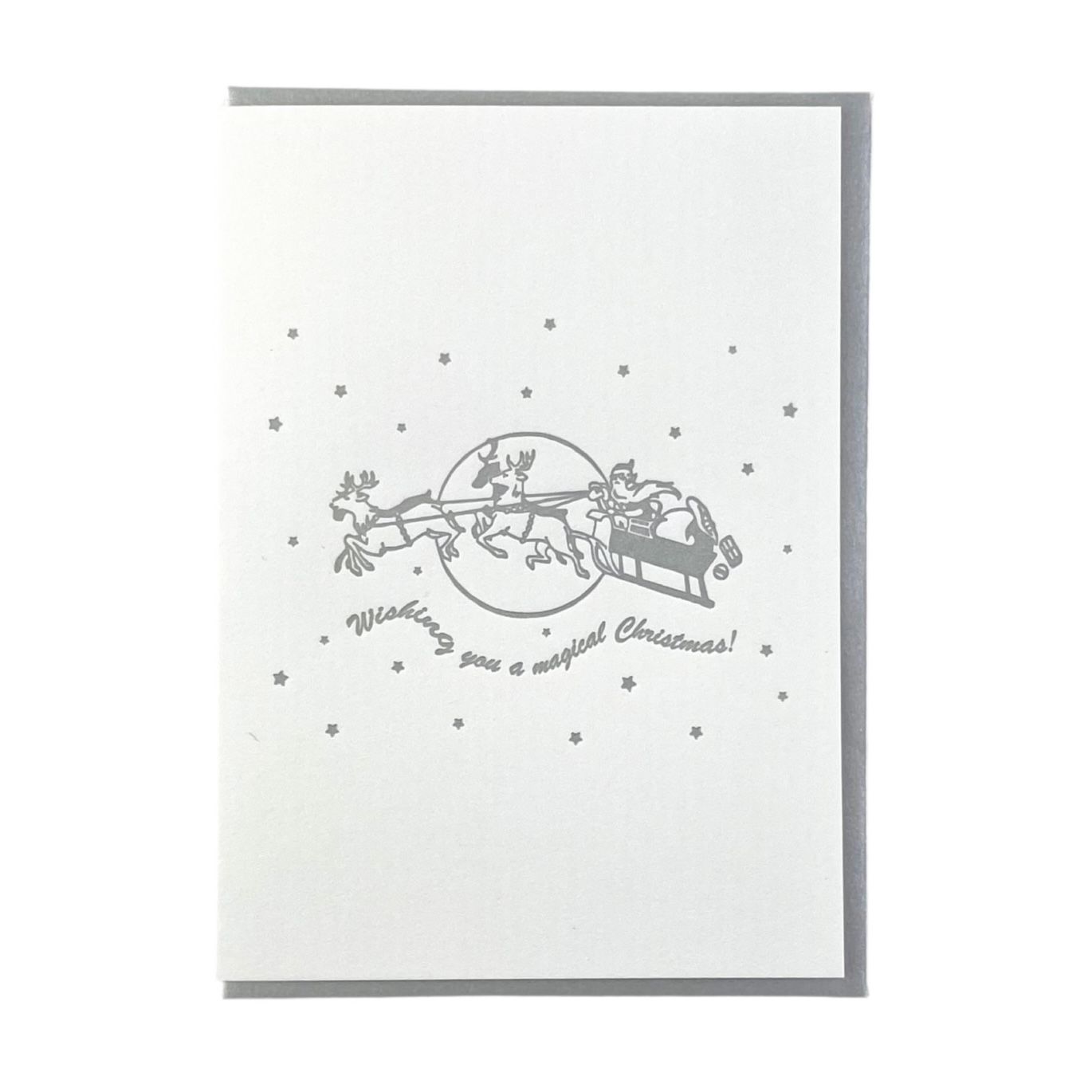Magical Christmas Letterpress Holiday Card
