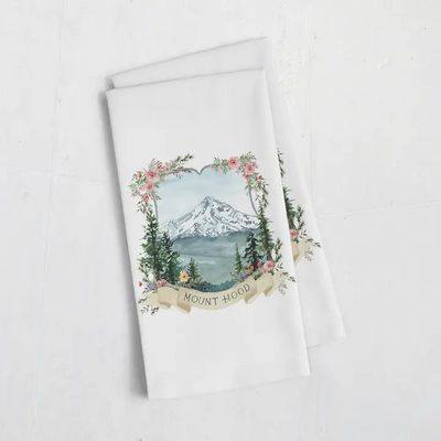 Mount Hood Oregon Kitchen Tea Towel