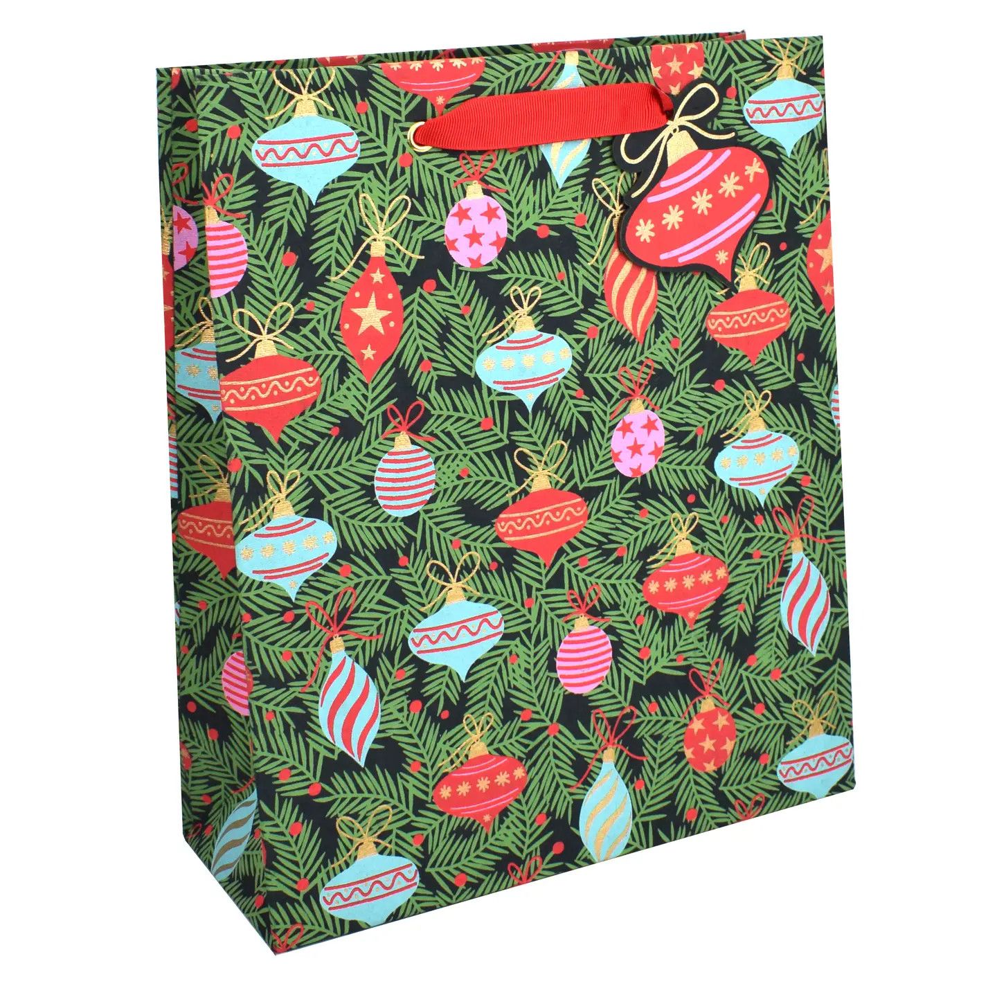 Festive Decorations Gift Bag - Large