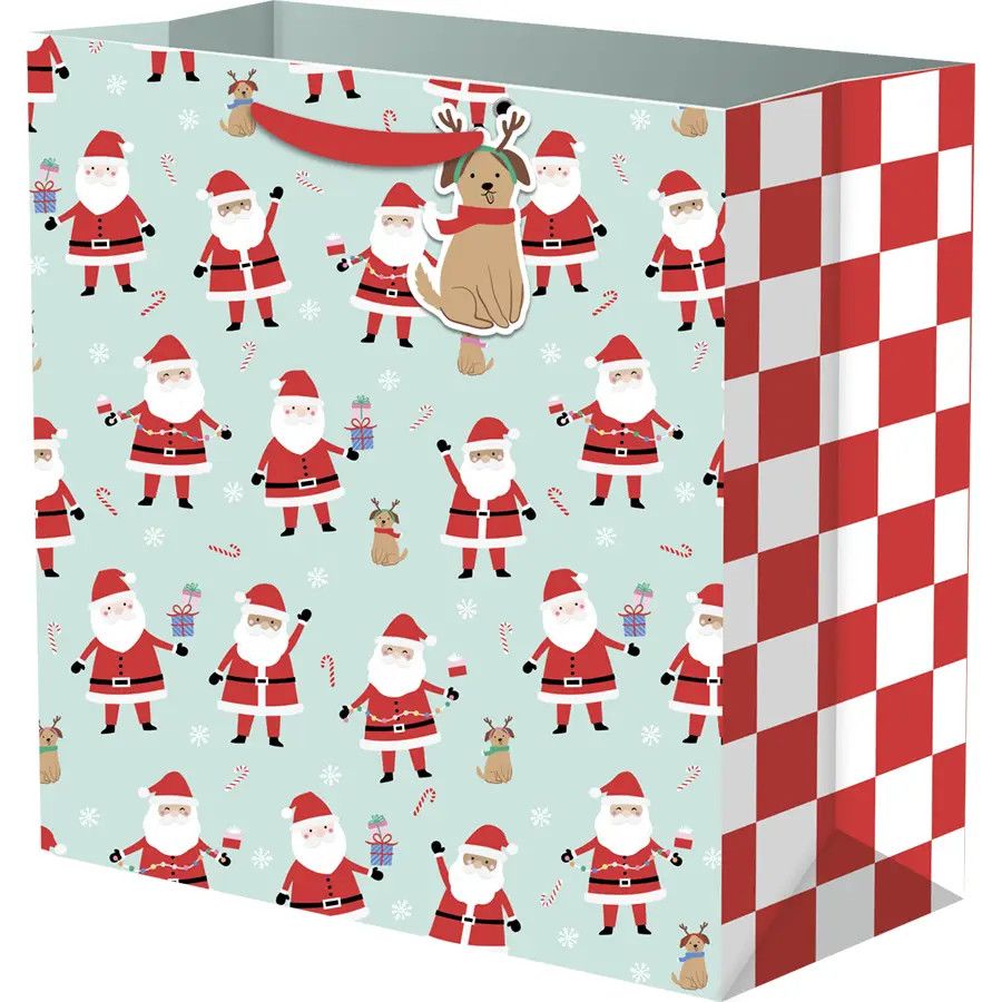 Merry Santa Vibes Gift Bag - Jumbo