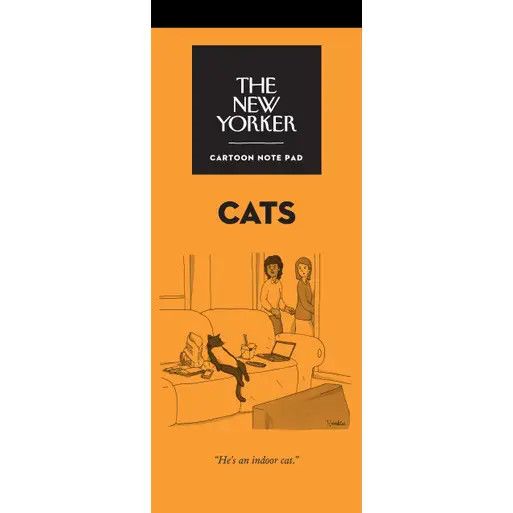 The New Yorker Cats Cartoon Notepad