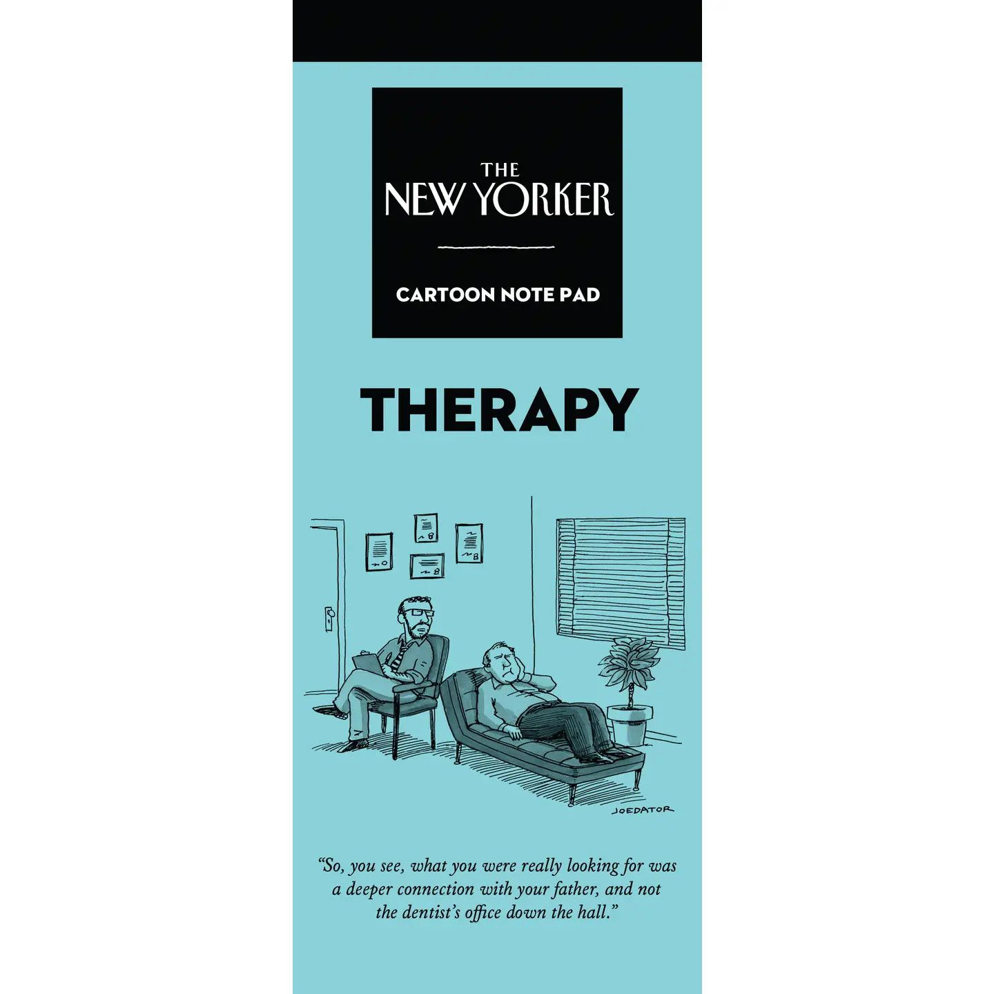 The New Yorker Therapy Cartoon Notepad