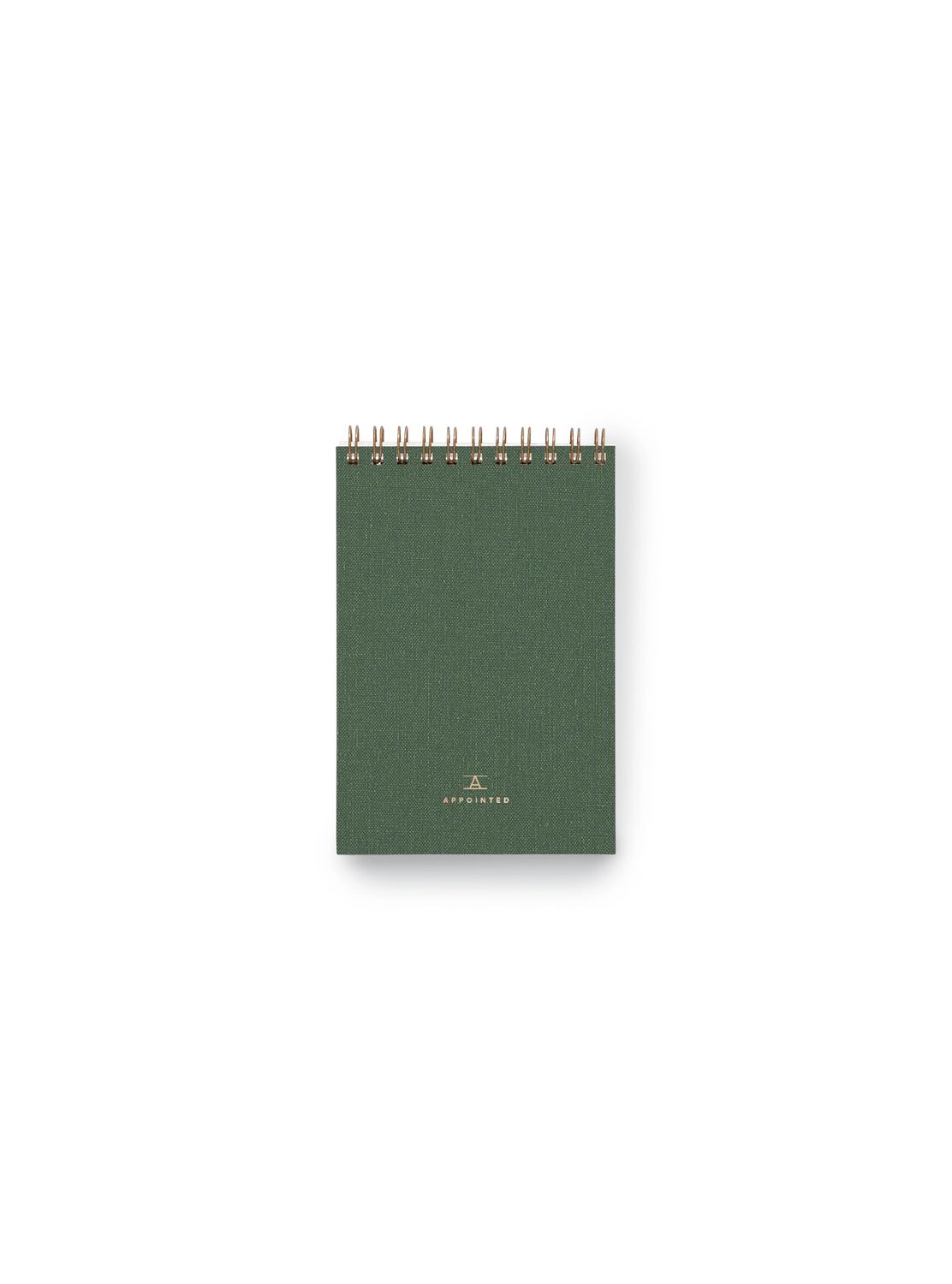 Appointed Pocket Notepad - Fern Green