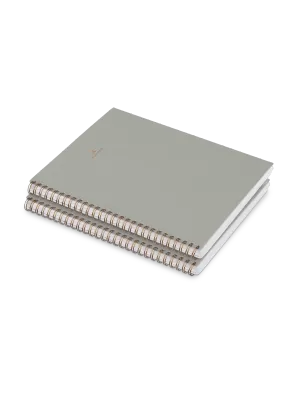 Appointed Notebook - Dove Gray (Blank)