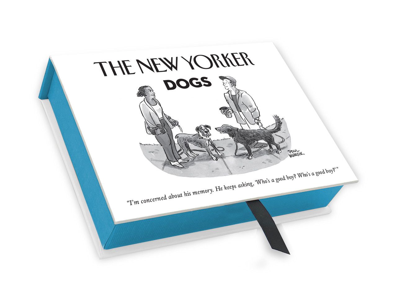 The New Yorker Dog Cartoon Boxed Notecards (box of 20)