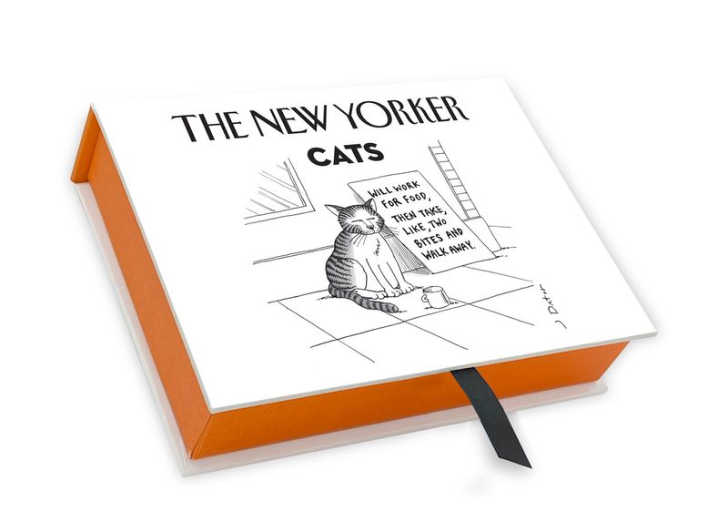 The New Yorker Cat Cartoon Boxed Notecards (box of 20)