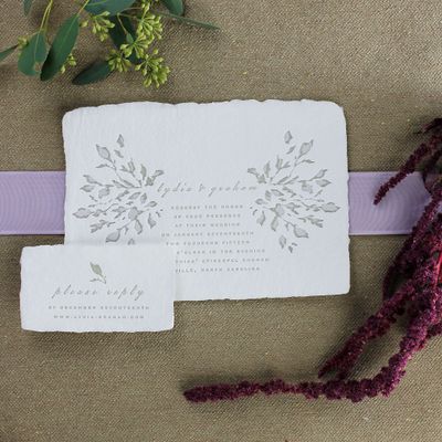 Branches Wedding Invitation