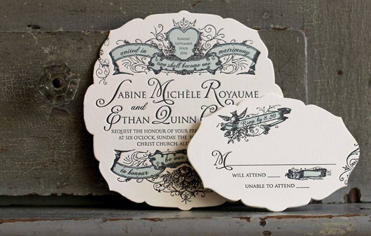 Antoinette Wedding Invitation