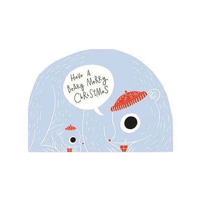 A Beary Merry Christmas Card