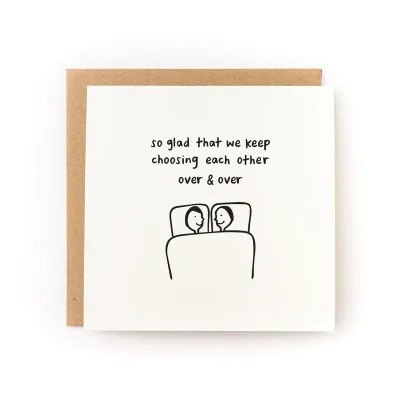 Choosing Each Other Letterpress Card