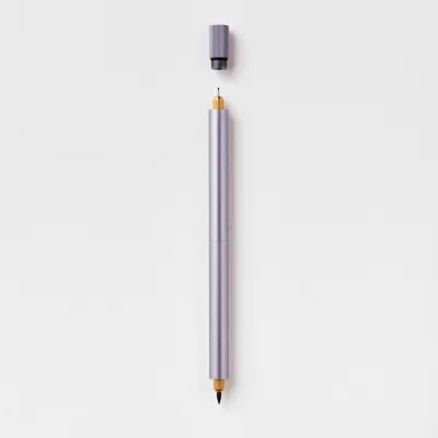 Tom's Studio Lumos Pro Refillable Duo Tip Pen - Lilac