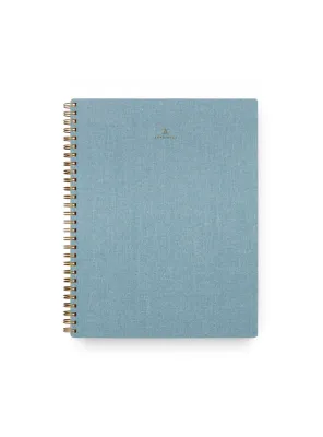 Appointed The Notebook - Chambray Blue - Blank