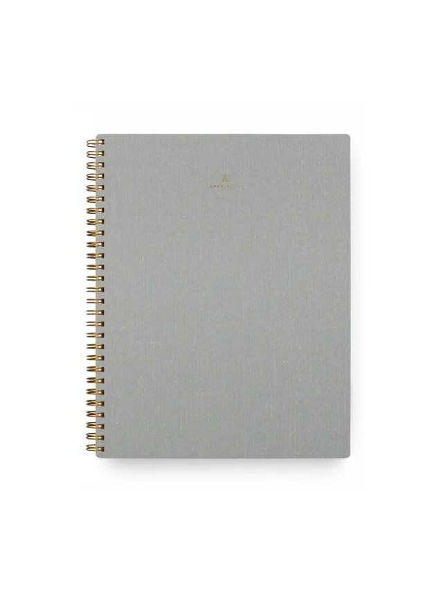Appointed The Notebook - Dove Gray (Lined)