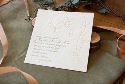 Loop Wedding Invitation