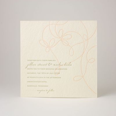 Loop Wedding Invitation