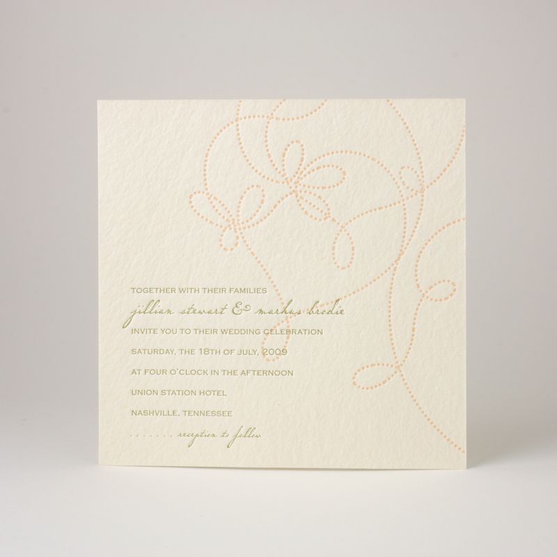 Loop Wedding Invitation
