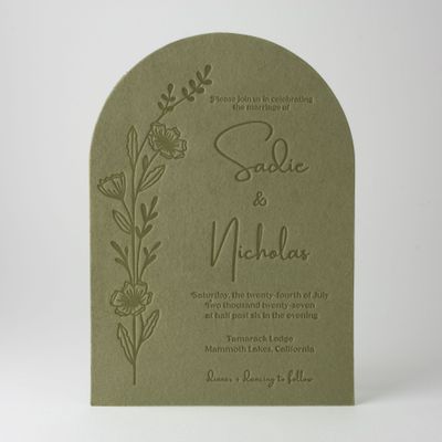 Sadie Wedding Invitation