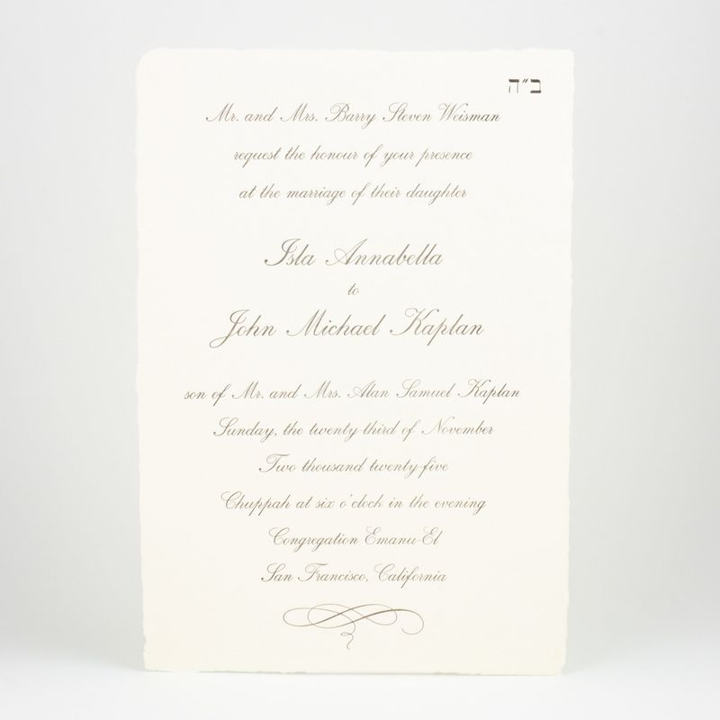 Isla Wedding Invitation