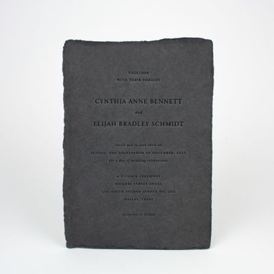 Cynthia Wedding Invitation