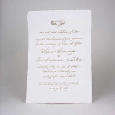 Alexia Wedding Invitation