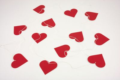 String of Hearts Garland