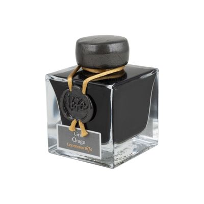 J. Herbin 1670 Gris Orage / Stormy Grey Bottled Ink (50ml)