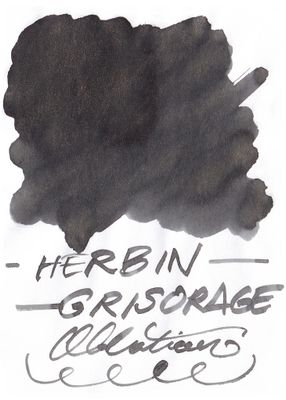 J. Herbin 1670 Gris Orage / Stormy Grey Bottled Ink (50ml)
