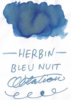 J. Herbin Bleu Nuit Bottled Ink (10ml)