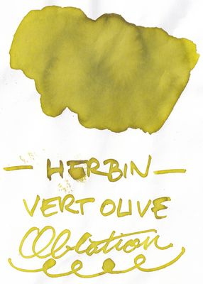 J. Herbin Vert Olive Bottled Ink (10ml)