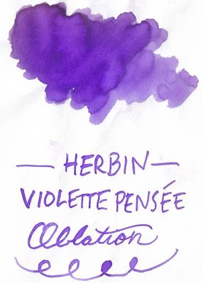 J. Herbin Violette Pensee Ink Cartridges