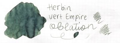 J. Herbin Vert Empire Bottled Ink (30ml)