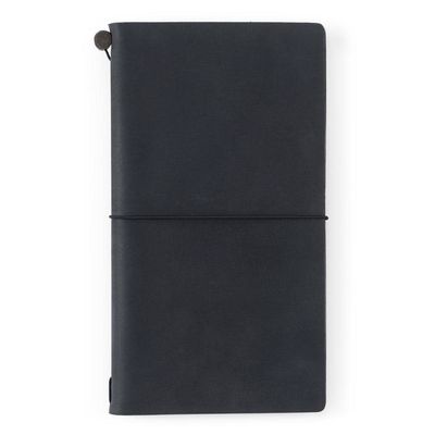 TRAVELER’S COMPANY – Traveler’s Notebook – Black (Regular Size)
