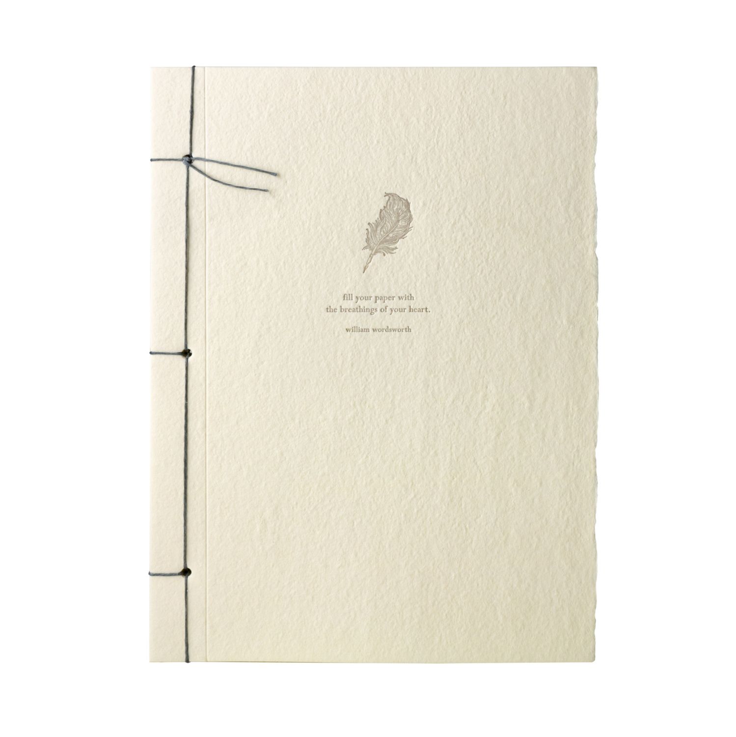 Oblation Handmade Paper Journal - William Wordsworth