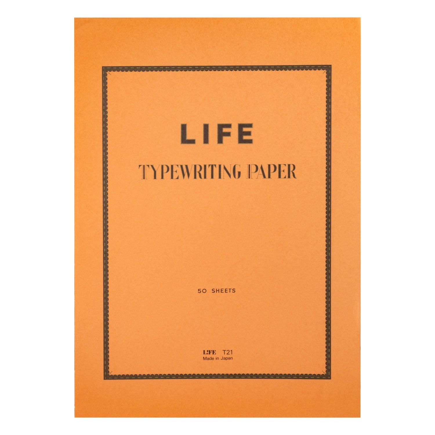 Life Typewriter Paper Pad A4