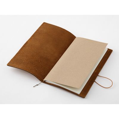 TRAVELER’S COMPANY – Traveler’s Notebook – Camel (Regular Size)