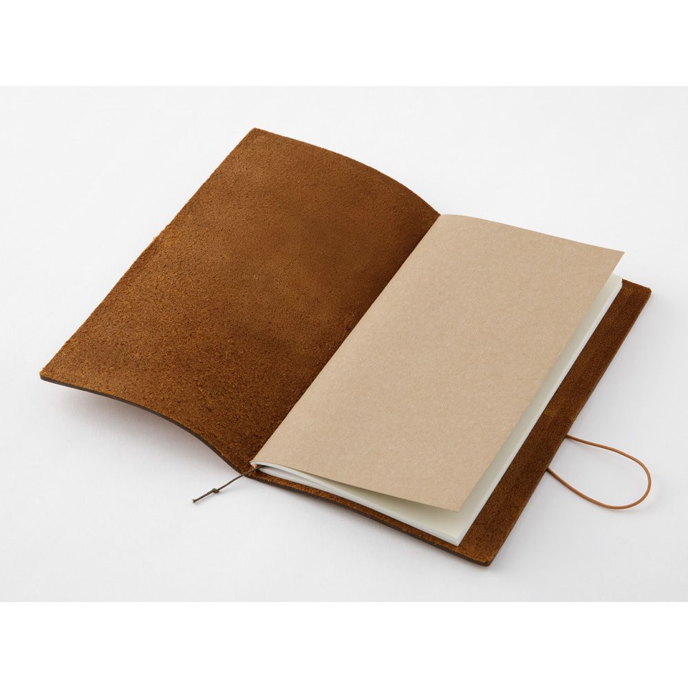 TRAVELER’S COMPANY – Traveler’s Notebook – Camel (Regular Size)