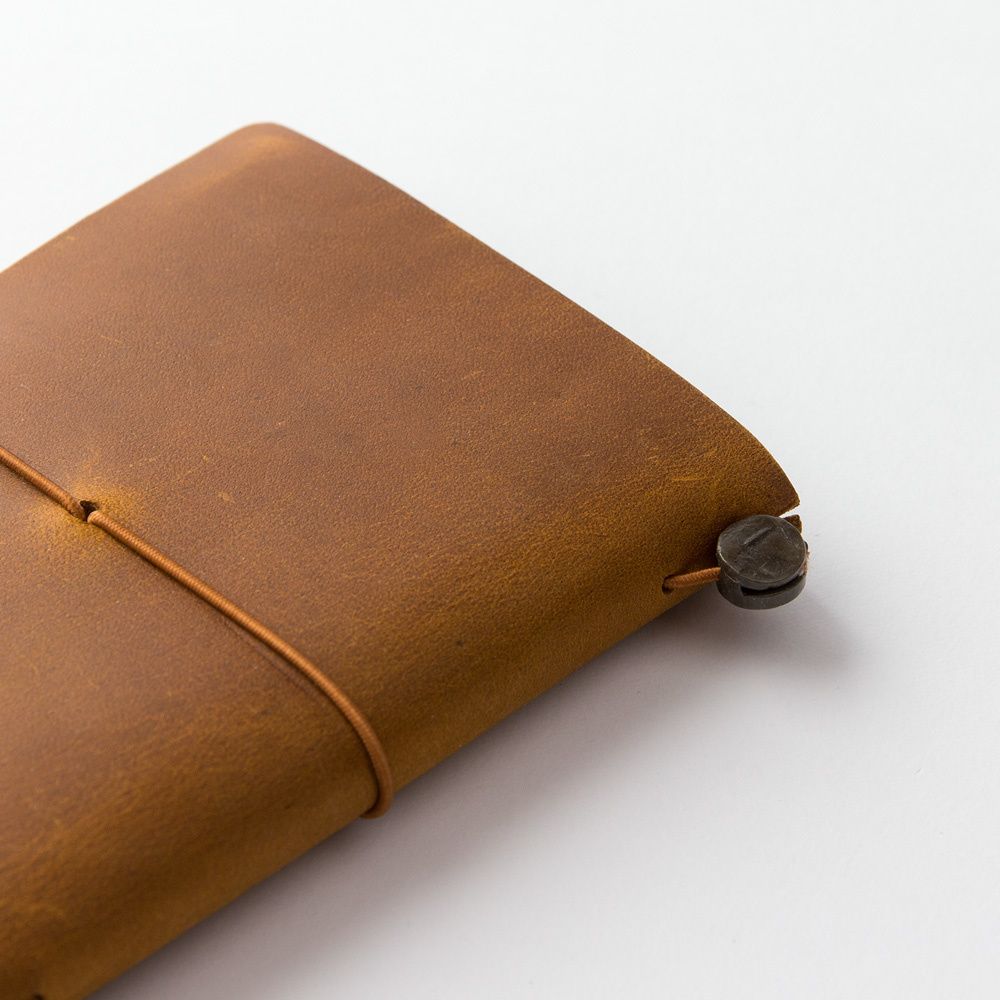 TRAVELER'S COMPANY Traveler's Notebook – Camel (Passport Size)