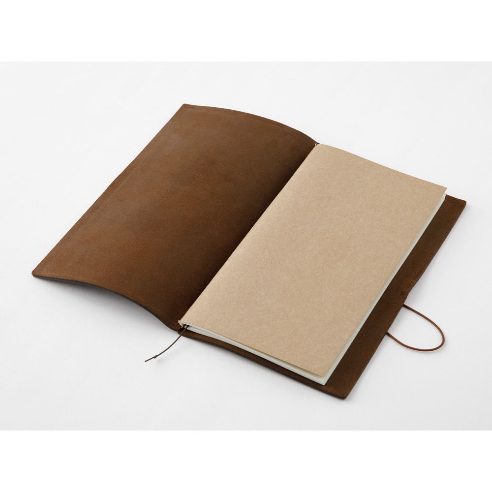 TRAVELER’S COMPANY – Traveler’s Notebook – Brown (Regular Size)