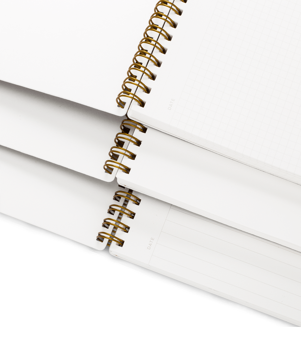 Appointed The Notebook in Dove Gray (Grid)