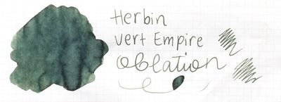 J. Herbin Vert Empire Bottled Ink (10ml)