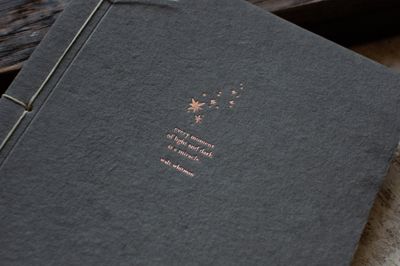 Oblation Handmade Paper Journal - Walt Whitman Oblation Handmade Paper Journal - Walt Whitman