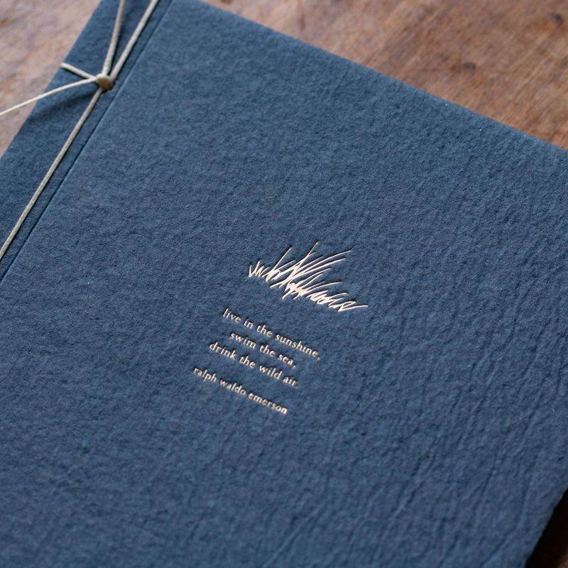Oblation Handmade Paper Journal - Ralph Waldo Emerson