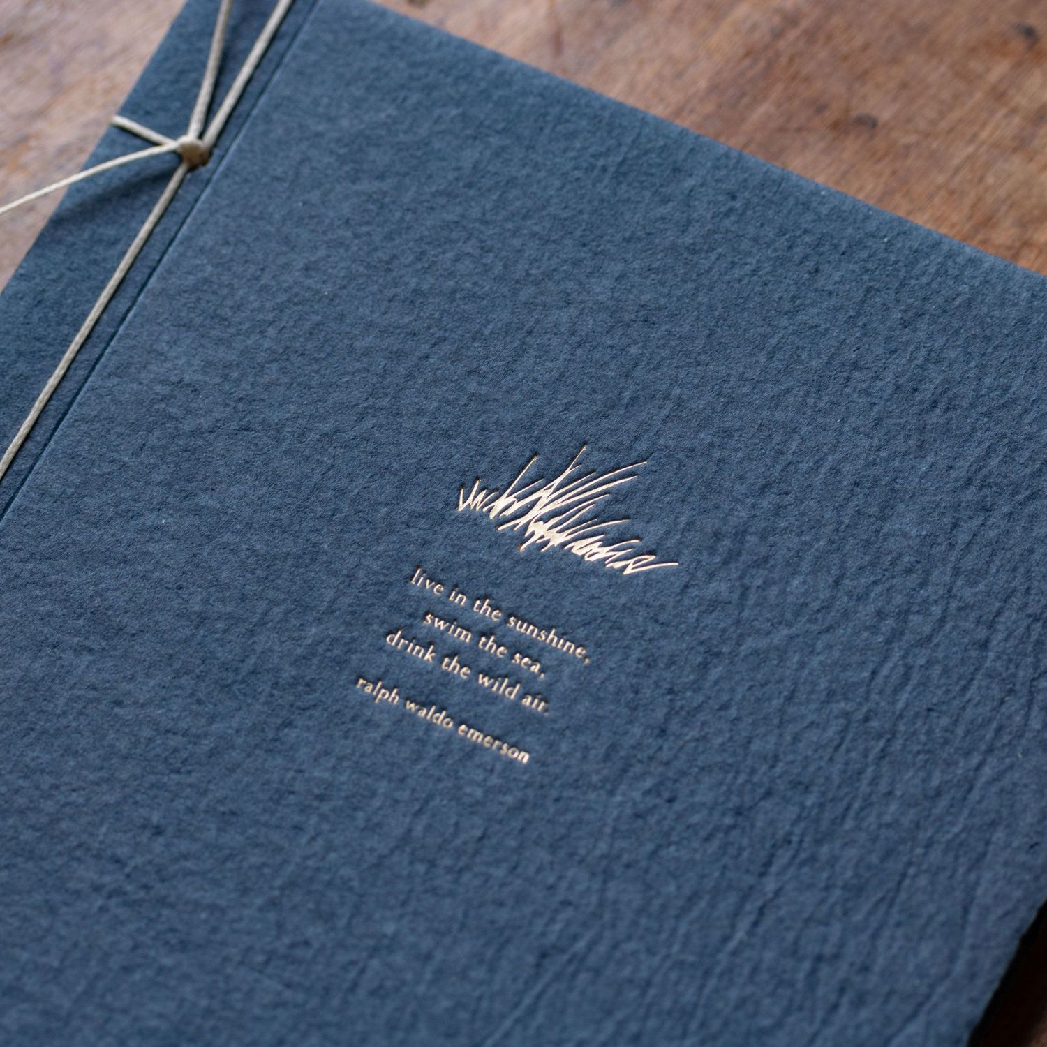 Oblation Handmade Paper Journal - Ralph Waldo Emerson