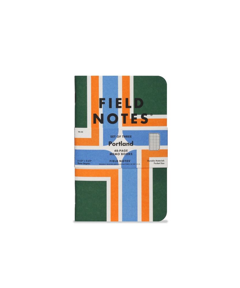 Field Notes Portland 3-Pack Memo Books