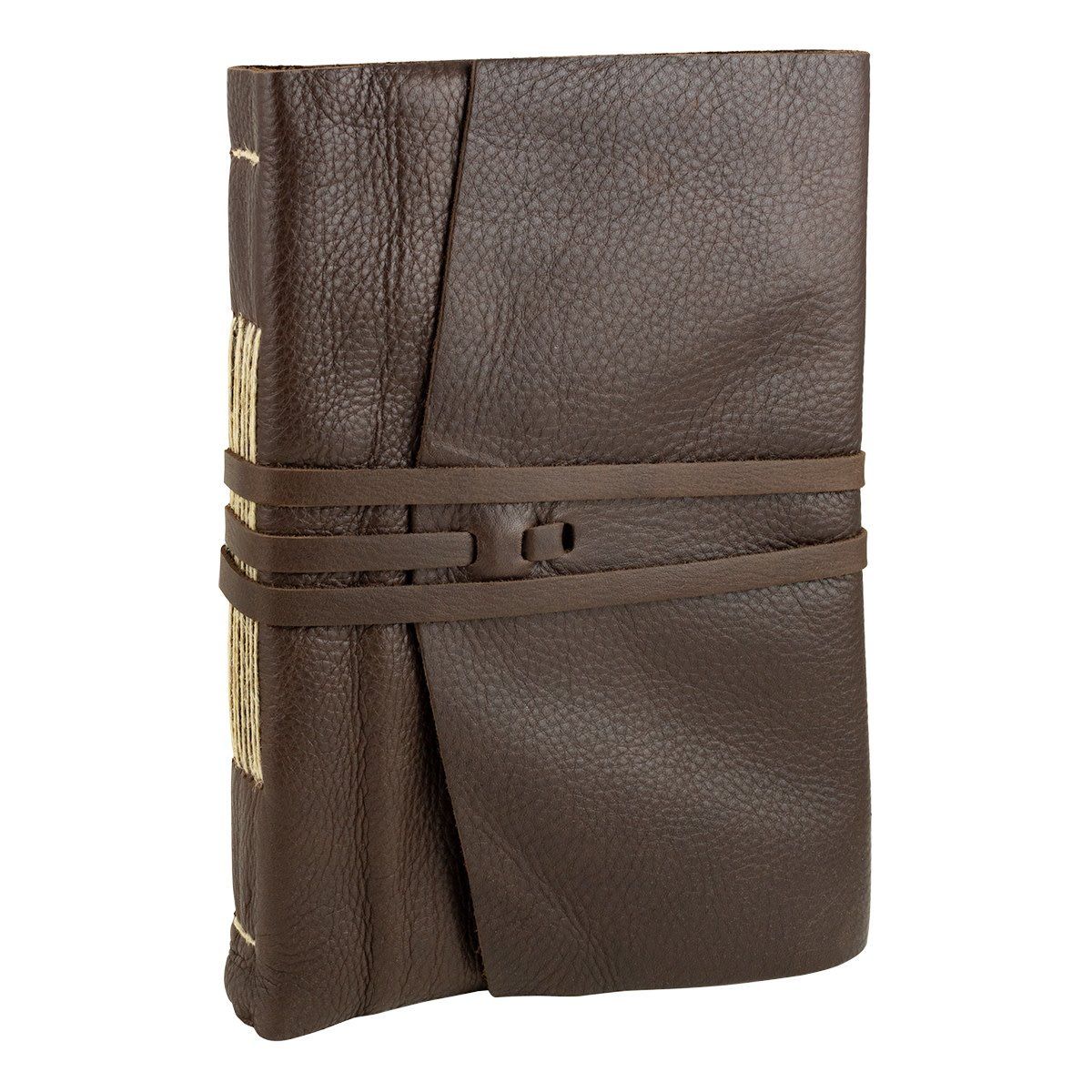 Medieval Amalfi Dark Brown Leather Journal - Large