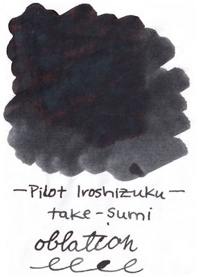 Pilot Iroshizuku Take-sumi Bottled Ink (50ml)