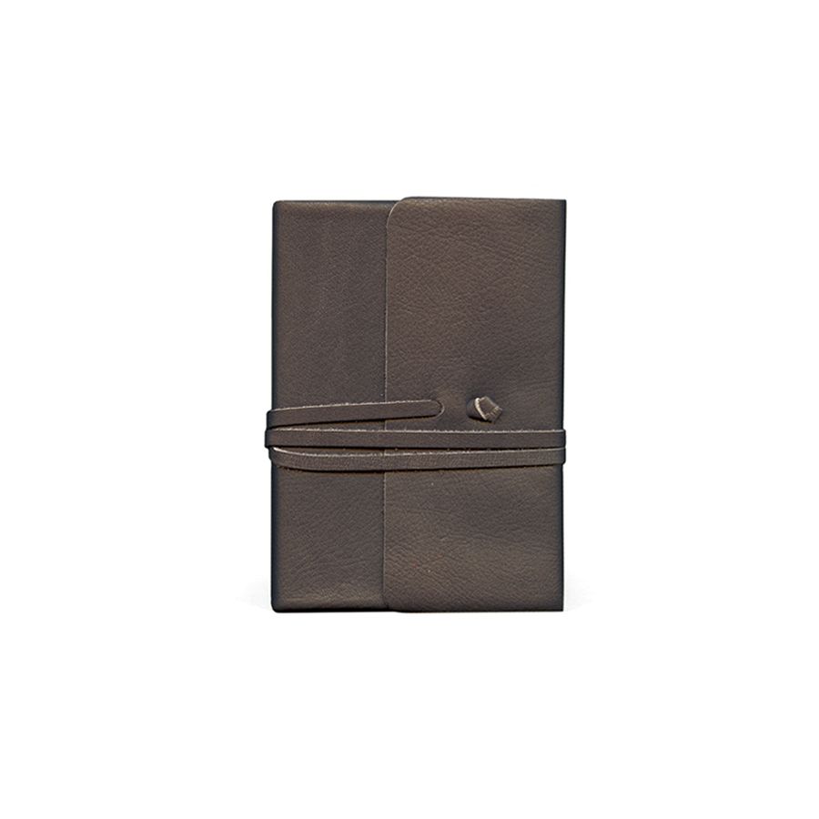 Journalino Charcoal Small Leather Journal