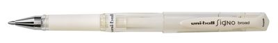 Uniball White Gel Impact Pen
